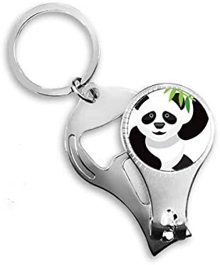 Kínai Panda Bambusz, Hagyományos Művészet Minta Köröm Zimankó Gyűrű Kulcstartó Sörnyitó Clipper