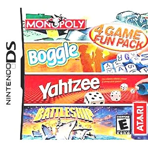 Monopólium/Boggle/Kockapóker/Csatahajó - Nintendo DS