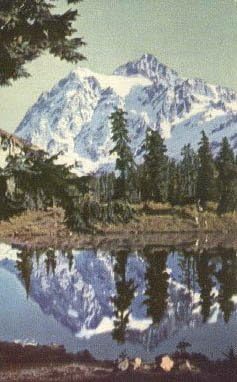 Mount Shuksan, Washington Képeslap