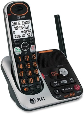 Az AT&T 32100 DECT 6.0 Vezeték nélküli Telefon, Ezüst/Fekete, 1 Készülék