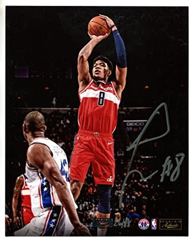 Rui Hachimura Dedikált Washington Wizards-ban 8x10-es Fotó (Panini) - Dedikált NBA-Fotók