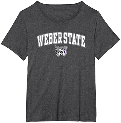 Weber State Wildcats Boltív Felett Logó Hivatalosan Engedélyezett Póló