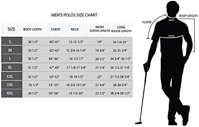 Greg Norman Férfi Hosszú Ujjú Teljesítmény Polo | Férfi Hosszú Ujjú Előny Golf Polo Shirt