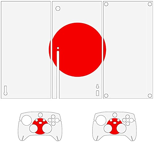 Zászló Japán Xbox SeriesX Konzol, Valamint Vezérlő Bőr Vinil-Bőr Matrica Takarja Csomagolás(Xbox seriesX)