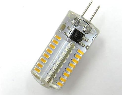 G4 LED Izzók Szabályozható G4 Bi-Pin-Bázis 2W(Egyenértékű 10W-20W T3 Halogén Izzó Cseréje) Meleg Fehér 3000K Szilikon LED