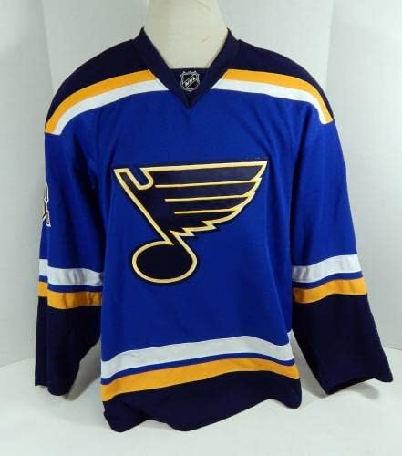 A St. Louis Blues Emerson Clark 82 Játék Használt, Kék Mez DP12137 - Játék Használt NHL-Mezek