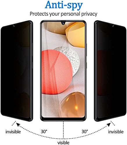 Samsung Galaxy A42 5G Adatvédelmi képernyővédő fólia, Anti-Spy Anti Kukkoló Anti Karcolás HD Edzett Üveg Védő Üveg Fólia