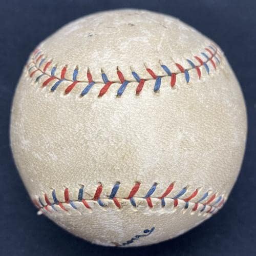 Ty Cobb Egyetlen Aláírt Hivatalos Amerikai Liga Reach Baseball PSA/DNS-LOA HOF - Dedikált Baseball
