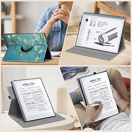 Fintie Forgó Ügy Méltó, 2 Digitális Papír Tabletta 10.3 inch (2020-ig Megjelent) - 360 fokban Forgatható Vékony Védő Állni