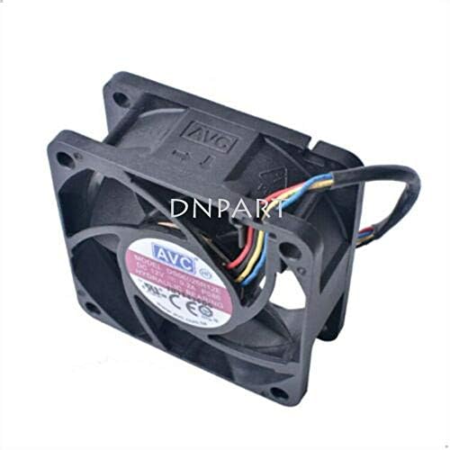 DNPART Kompatibilis AVC DS06025R12E 12V 0.20 EGY 60 * 60 * 25MM 6CM 4 tűs hűtőventilátor