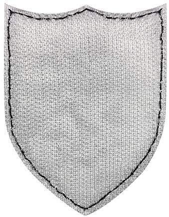 MORTHOME M Templomos Lovag Keresztje US Navy Seals Morál PVC 3D-s Gumi Touch Rögzítő Tapasz (Fehér)