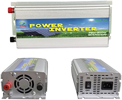 Solinba 500w Rács Nyakkendő Power Inverter Napelem, Átalakító, MPPT, Ezüst, Au, DC11v-28v AC 220v