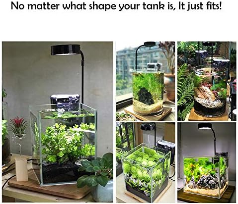 Hiro Vízi Teljes Spektrumú LED Bambusz Testület, Illik Akvárium Nano Akvárium Betta akvárium, Cserepes Növények, pozsgás