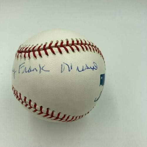 Stanley Frank Stan Musial Teljes Nevét írta Alá Major League Baseball PSA DNS-COA - Dedikált Baseball
