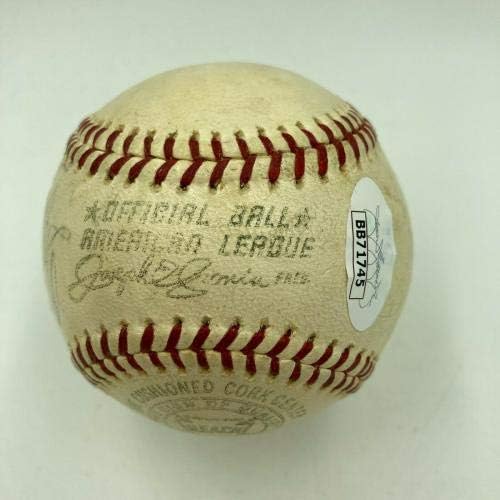 Ted Williams Aláírt Vintage 1960-as években az Amerikai Liga Joe Cronin Baseball SZÖVETSÉG COA - Dedikált Baseball