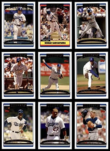 2006 Topps Frissítés Los Angeles Dodgers Szinte Teljes Csapat készen áll a Los Angeles Dodgers (Set) NM/MT Dodgers