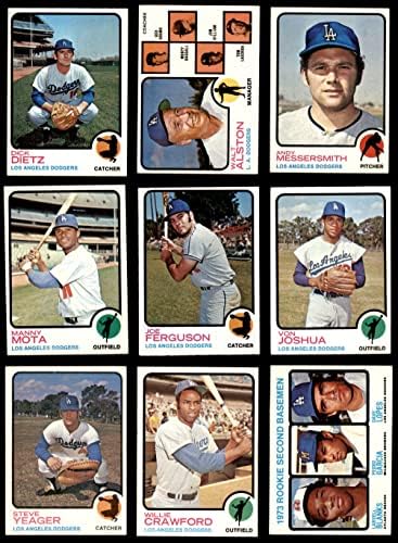 1973 Topps Los Angeles Dodgers Csapat készen áll a Los Angeles Dodgers (Set) EX+ Dodgers
