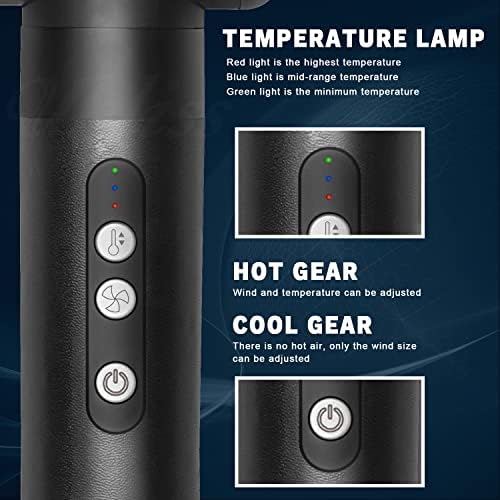 A meleg Levegő Haj Hajszárító Ecset Készlet, 7-1 Hot-Air Brush Styler Szárító, majd egyenletes, akkor c a Negatív Ion védi