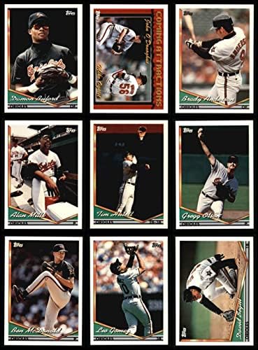 1994 Topps Baltimore Orioles Szinte Teljes Csapat készen áll Baltimore Orioles (Set) NM/MT Orioles