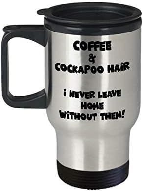 Cockapoo Utazási Bögre - Vicces, Aranyos Tea Csésze Kávé - Tökéletes Utazáshoz, Valamint Ajándékok