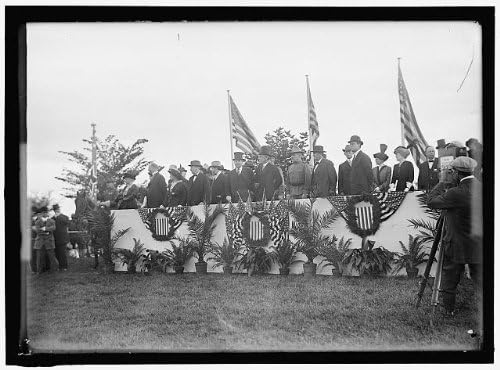 HistoricalFindings Fotó: 1913,Lovasság Felülvizsgálat,Woodrow Wilson,Állj,Leonard Wood,Dr Grayson,Ezredes Kör