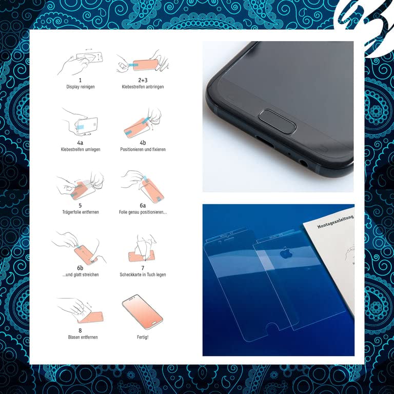 Bruni képernyővédő fólia kompatibilis Anbernic RG505 Védő Fólia, crystal clear Védő Fólia (2X)