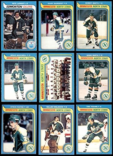 1979-80 O-Pee-Chee Minnesota North Stars Közelében Csapat készen áll Minnesota North Stars (Set) EX/MT+ Észak-Csillagok,