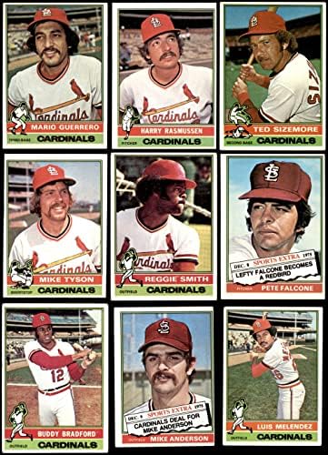 1976 Topps St. Louis Cardinals Csapat készen áll a St. Louis Cardinals (Set) VG Bíborosok