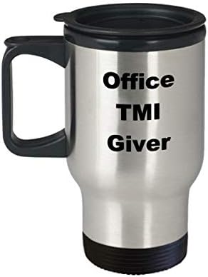 Vicces Hivatal TMI Adakozó Kávés Bögre Sztereotípiák Személyiség Típusok Ajándék Irodai Munka Munkatársa, Főnöke Munkavállaló