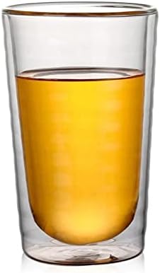 Üveg pohár Háztartási Üveg Bor, Koktél Szemüveg Sört Iszik Whiskyt Drinkware Csésze Kávét Dupla fenekű Bögre ivópohár ivópohár