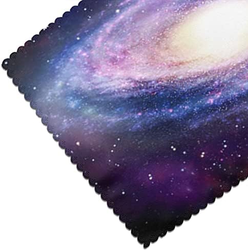 Spirális Galaxis Elhelyezés Szőnyeg Étkező Asztal garnitúra 6, hőálló Olaj-Bizonyítja Dekoratív Asztalnál Szőnyeg 12 x 18