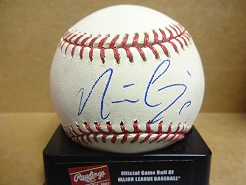 Nate Cornejo Detroit Tigers Aláírt M. l. Baseball W/coa - Dedikált Baseball