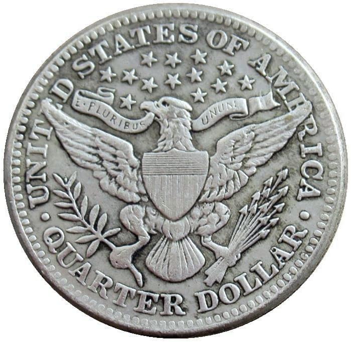 25 Cent Borbély 1911 Ezüst Bevonatú Replika Emlékérme