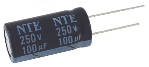 NTE Elektronika VHT330M160 Sorozat VHT Alumínium Elektrolit Kondenzátor, Radiális Vezet, 105 Fok Max Temp, 330 µF Kapacitás,